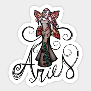 Aries Fairy Sticker